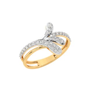 Lilac Round Diamond Engagement Ring